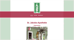 Desktop Screenshot of jakobsapotheke.de