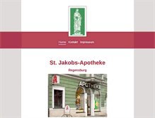 Tablet Screenshot of jakobsapotheke.de
